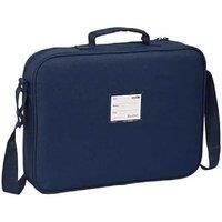 Blackfit8 Recyclable Carry-All Portfolio - Eco-Friendly Stationery Organiser, 38x6x28cm, Black