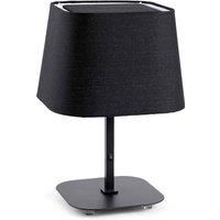 Sweet 1 Light Table Lamp Black with Shade E27