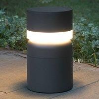 FARO BARCELONA Sete LED pillar light, dark grey