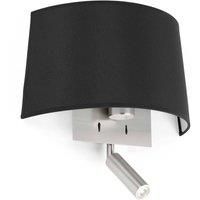 Faro 20024 – Time Wall Lamp Black Player with LED