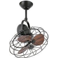 Keiki ceiling fan with a retro look