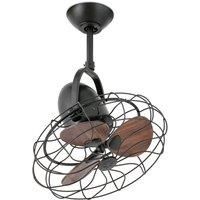 Keiki ceiling fan with a retro look