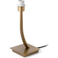 Faro Rem - 1 Light Table Lamp Antique Gold - Shade Not Included, E27