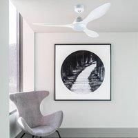 Faro 33346 Polaris LED White ceiling fan with DC motor