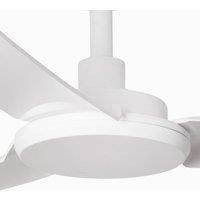 FARO BARCELONA Siros L ceiling fan, DC, 3 blades, white
