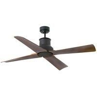Winche Brown Ceiling Fan With DC Motor Smart Remote Included