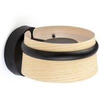 Loop Integrated LED Wall Light Black 2700K