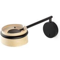 Loop Integrated LED Wall Light Black 2700K