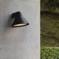 FARO BARCELONA Pals outdoor wall light, IP65, dark grey