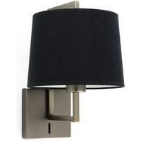 Netlighting Frame Wall Light with Shade Gold E27