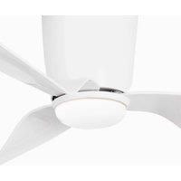 Faro PEMBA LED White Ceiling Fan with DC Motor, 3000K