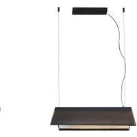 FARO BARCELONA Ludovico Surface LED pendant light, 60 cm, black