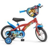 Paw Patrol 12 Inch Wheel Childrens Bicycle, red
