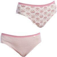 Janira  1031792-PRINT  women's Knickers/panties in White