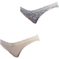 Janira  1032356-PRINT  women's Knickers/panties in Multicolour