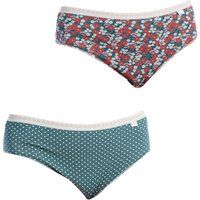 Janira Pack of 2 Brislip Coquettes Cotton Panties 1032361 for Women