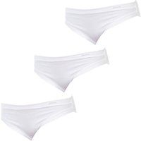 Janira Pack-3 Mid-rise panties with inner lining for women 1031184 White