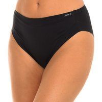 Ladies Black Briefs ~ Pants *New* Stretch Cotton Brief - Invisible Knickers - Black - Size Small to X Large (1031862) (Medium)