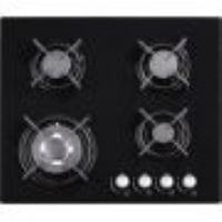Culina 4 Burner Gas Hob - Black - UBGHJ607