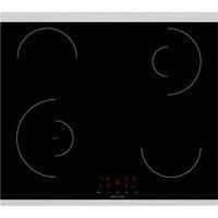 Culina UBIND60AL 60cm 4 Zone Induction Hob in Black Aluminium