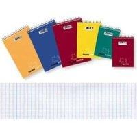 Assorted Landscape Notepad - 80 Sheets, Wide 4mm, Assorted Colours, Compact Stationery Pad