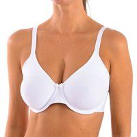Selene Women/'s Eugenia Non-Padded Wired Bra, White (Blanco Blanco), 34 (Size: C.90)
