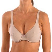 Selene  124180055  women's Balconnette bras in Brown