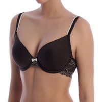 Selene - Underwired bra cup C, Chocolate, L