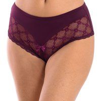 Selene  BRBRIGITTE-BURDEOS  women's Knickers/panties in Bordeaux