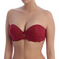 Selene Gala Women/'s Strapless Bra Red