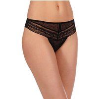 Selene  124180208  women's Tanga briefs in Black