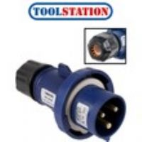 Industrial Watertight Plug IP67 240V 32A 3P