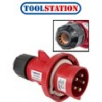 Industrial Watertight Plug IP67 415V 32A 3PN+E