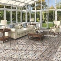 Wickes Central Park Patterned Ceramic Wall & Floor Tile  316 X 316mm