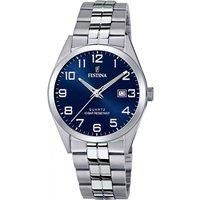 Acero Clasico Men/'s Watch in Steel, PVD Blue - FE.F20437/3