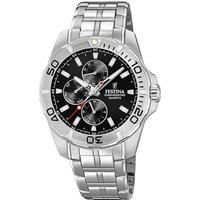 Festina Mens Multi dial Quartz Watch with Stainless Steel Strap F20445/3