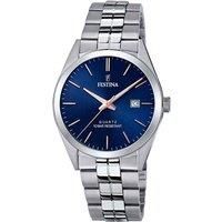 Festina F20437/B Men's Classic Blue Dial Watch