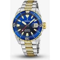 Festina The Original Diver (41mm) Blue Dial / Two-Tone Stainless Steel F20706/1