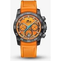 Lotus L18974/6 Men's Orange Dial Chronograph Watch