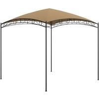 Gazebo 3x3x2.65 m Taupe 180 g/m