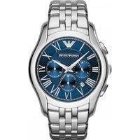Emporio Armani Ar1787 Silver Stainless Steel Chronograph Watch