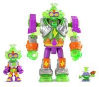 SUPERTHINGS Mega-K Superbot – Articulated villain robot with combat accessories, 1 exclusive Kazoom Kid and 1 exclusive SuperThing