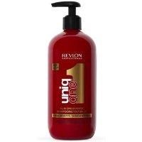 REVLON PROFESSIONAL UNIQONE ALL IN ONE SHAMPOO, Moisturizing Shampoo, All-In-One Conditioning Shampoo, Shampoo For Damaged Hair - 490 ml£