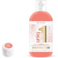 Revlon Uniq One All In One Hair Curls Shampoo, Treatment 230ml or Duo