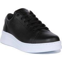 Camper Runner Up Non Dyed Leather Unisex Trainers Black White UK 3 - 9
