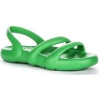 Camper Kobarah Flat Eco Endless Flux Rubber Womens Sandal Olivegreen UK 3 - 9