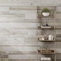 Wickes Boutique Kauri Grey Porcelain Wall & Floor Tile - 1200 x 200mm