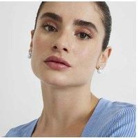 Sterling Silver Pearl Drop Earrings - Rhodium-Plated, Hypoallergenic, Lightweight, Timeless Design
