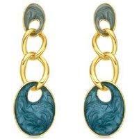 Luxenter Makan 18k Yellow Gold Polished Elegant Earrings - Timeless Studs