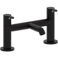 Roca Carelia Bath Filler Tap with Cold Start Technology - Black